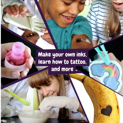 Tattoo Factory Kit I. Educational game for children